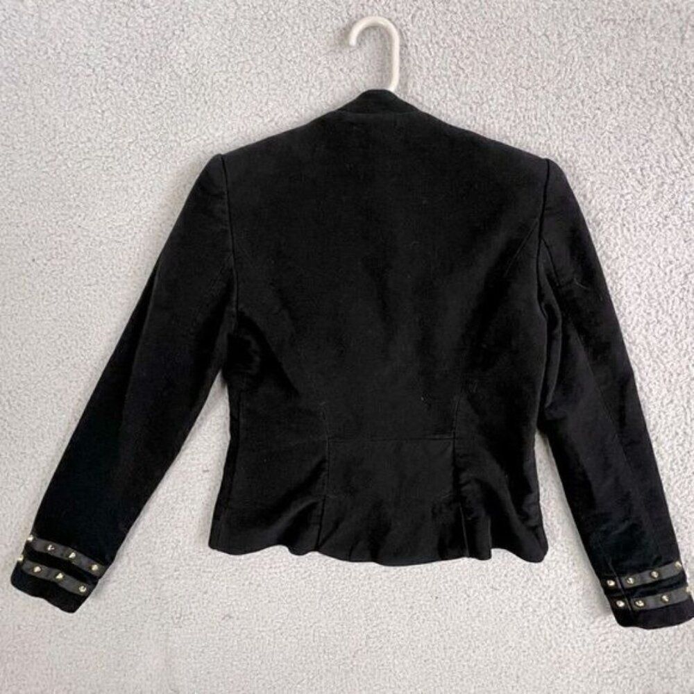 ZARA TRAFALUC WOMENS JACKET SIZE M BLACK - Picture 3 of 12